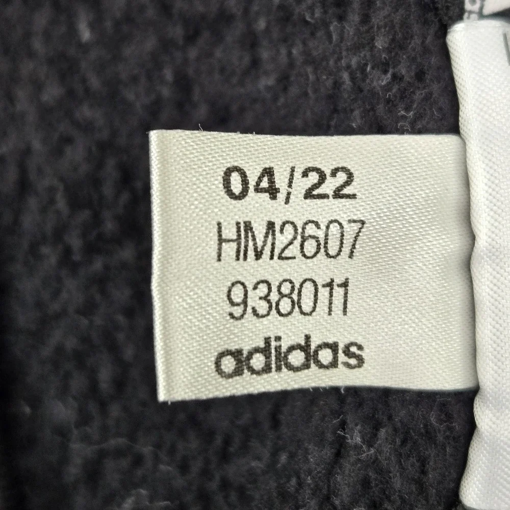 Adidas‎ Men Sweatshirt XL Black Fleece HM2607 Activewear Logo Long Sleeve